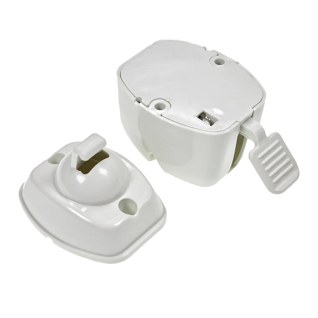 W4 Lever Release Door Retainer - White