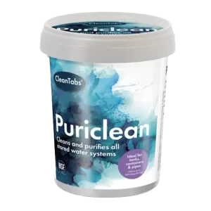 Clean Tabs 400g Puriclean Water System Cleaner & Steriliser Powder (Box Qty: 6)