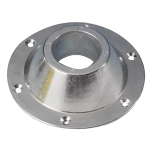 Fawo Conical Table Leg Base - Chrome