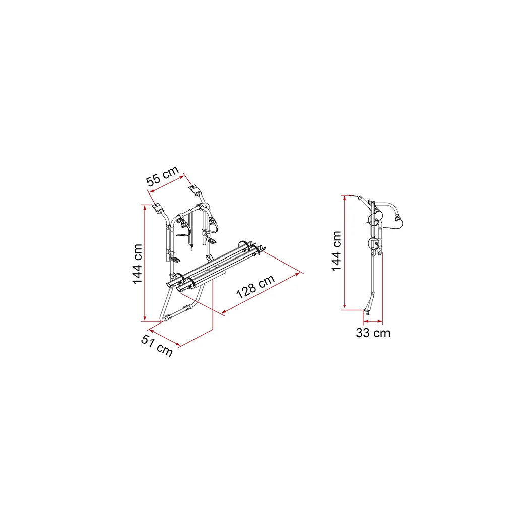 Fiamma Carry-Bike Vivaro/Trafic/Talento D - Image 2