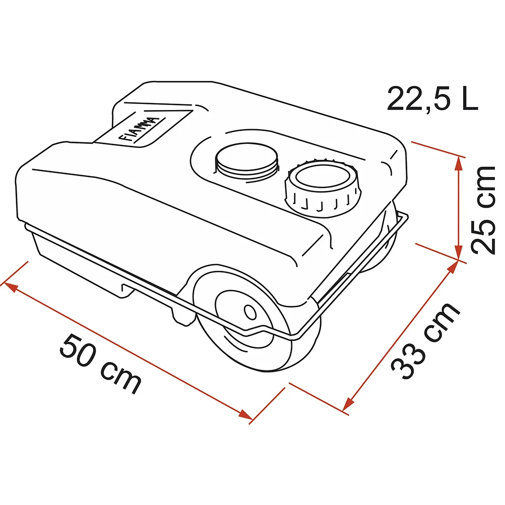 Fiamma Roll-Tank 23 W - Image 2