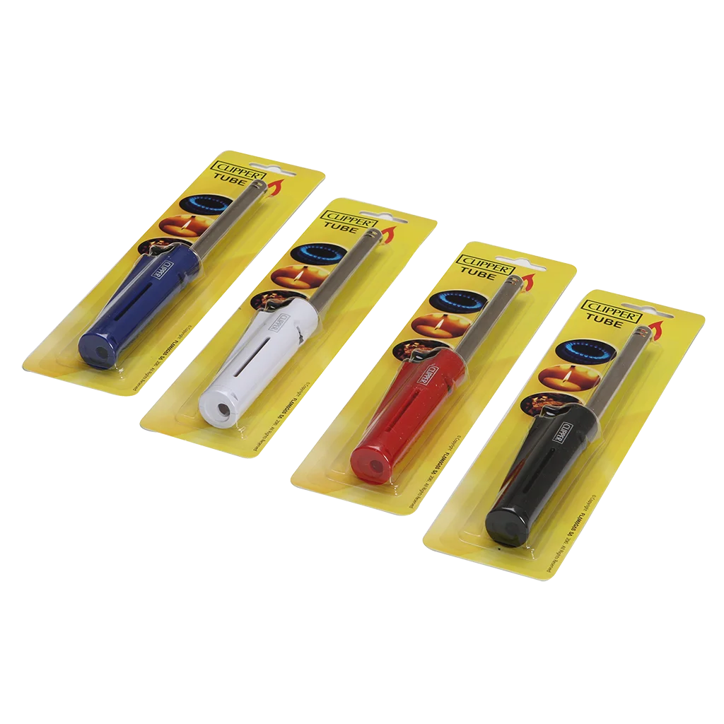 Clipper Tube Plus Gas Flame Lighter (order in multiples of 48) - Image 6