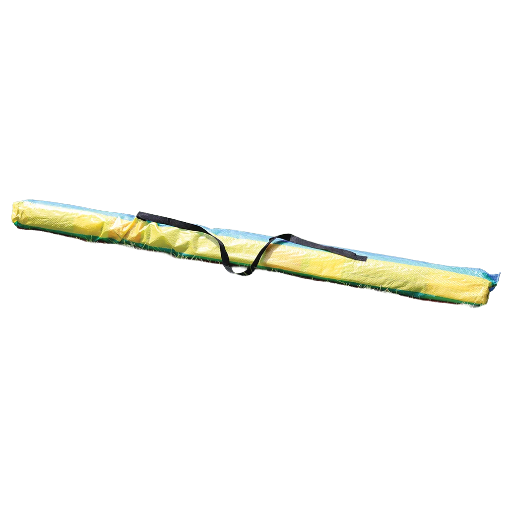 6 Pole Multicoloured Polythene Windbreak - Image 10