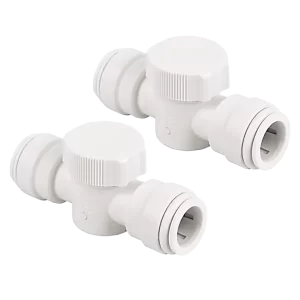 John Guest 15mm Emergancy Shut off Valve (2 Pack)