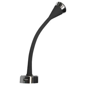 Dimatec Black Flexible Reading Light with USB