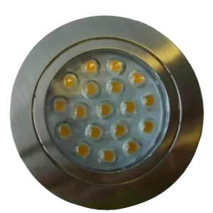 Dimatec Nickel Recessed LED Touch Control Spot Light