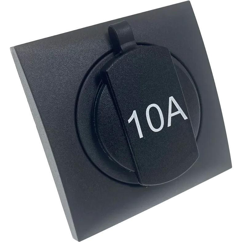 W4 Berker 12V Cigar Socket - Anthracite - Image 3