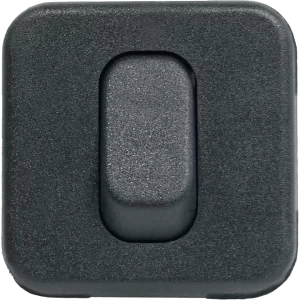 CBE Light Grey Single Unipolar + LED Switch