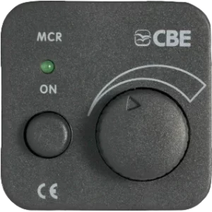 CBE Grey Electronic Dimmer With LED (Retail Packed)