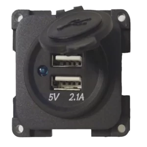 CBE Grey Double USB Charger