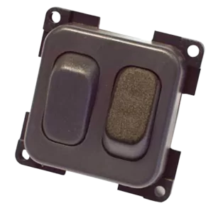 CBE Light Grey Double 2 Position Switch