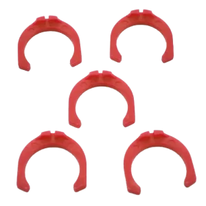 W4 Red Collet Clip (5 Pack)