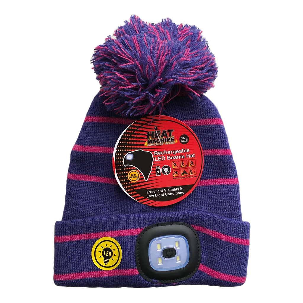 Heat Machine Children’s LED Light Hat - Assorted Colours - Image 5