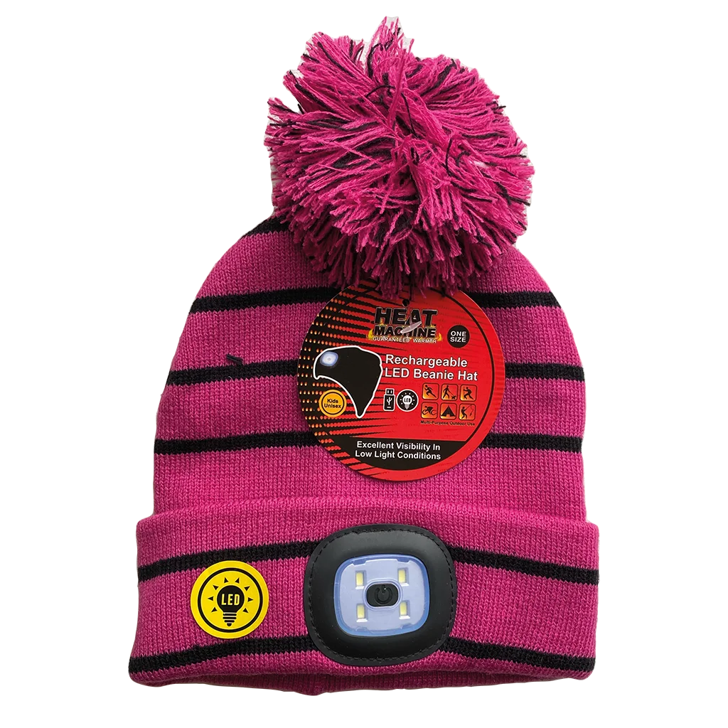 Heat Machine Children’s LED Light Hat - Assorted Colours - Image 6
