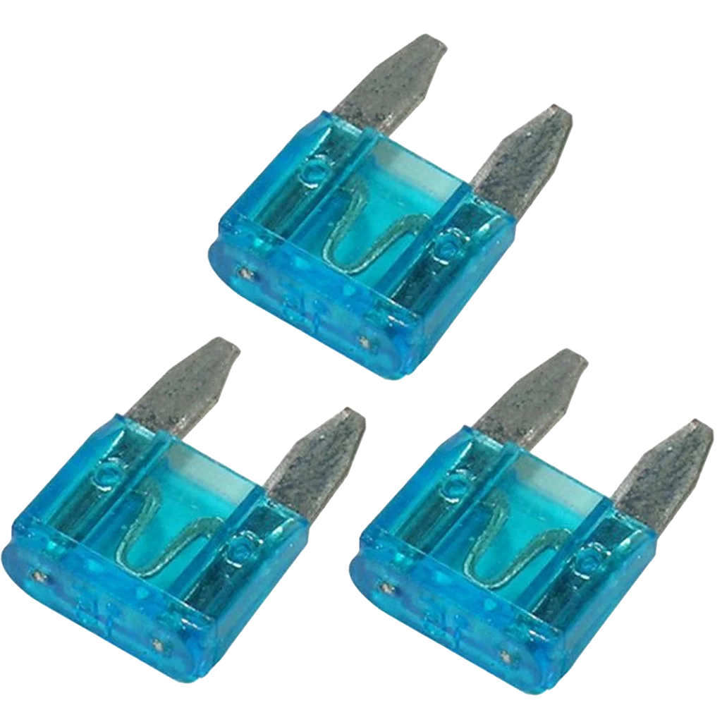 W4 15A Mini Blade Fuse (3 Pack)