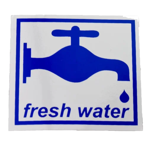 W4 Fresh Water Sticker