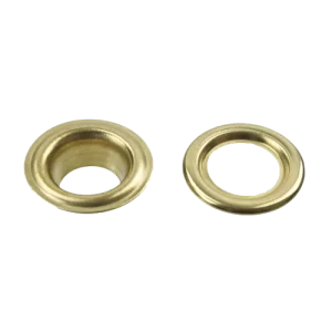 W4 1/2" (13mm) Brass Eyelets (10 pack)