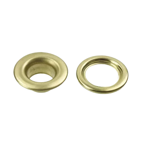 W4 3/8" (9.5mm) Brass Eyelets (20 pack)