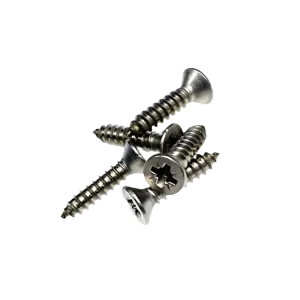 W4 3/4" No. 8 Countersunk Self-Tapping Stainless Steel Screws