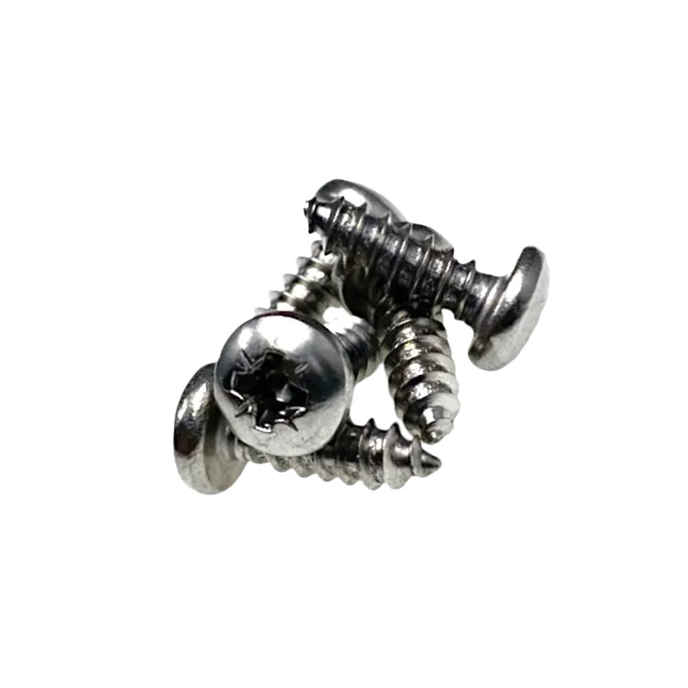 W4 1/2" No. 8 Pan Head Self-Tapping Stainless Steel Screws
