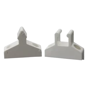 W4 Plastic Door Retainer - White