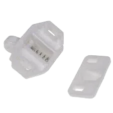 W4 Nylon Roller Catch - White - Image 2
