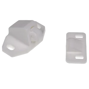 W4 Nylon Roller Catch - White