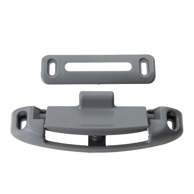 W4 Cupboard/Locker Door Catch - Ash Grey