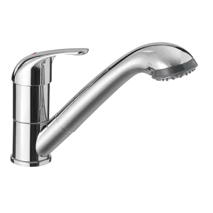 Reich Kama shower mixer (Julia head & hose) with barbed nozzles