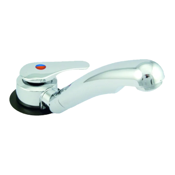 Reich Chrome Ceramic Twist ø39mm Mixer Tap with right hand Swing grip