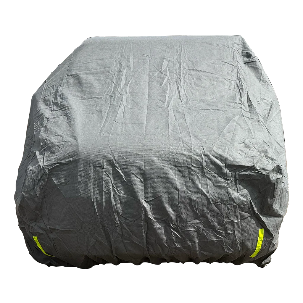Quest Campervan Cover VW T4/T5/T6/T7 & Ford Transit Custom - Grey - Image 3
