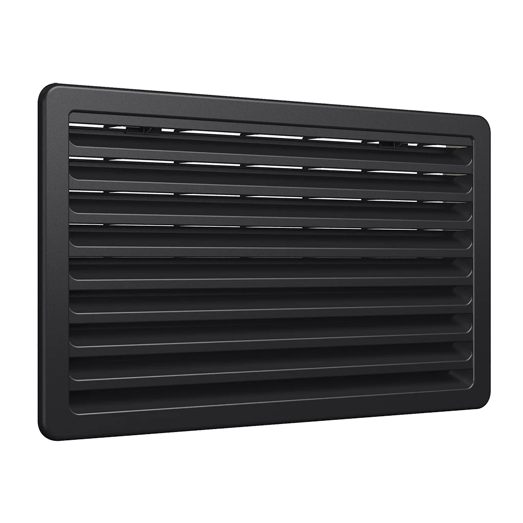 Thetford SR Fridge Vent 257 x 432 - Black