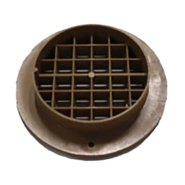 DLS 75 x 10mm Round Tail Vent - Beige