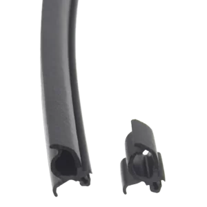 Hartal Rubber Door Seal - Black (order in multiples of 10m)