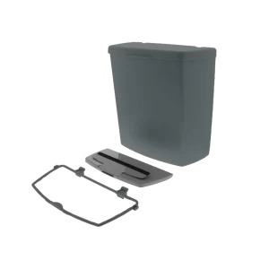 Hartal 5 Piece Door Bin Set - Basalt Grey