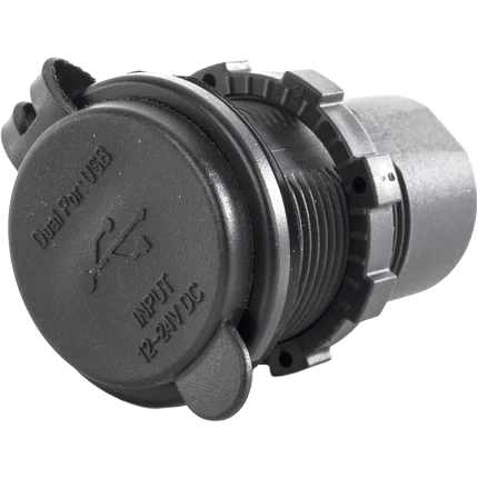 Reimo Dual USB Charging Socket 12V/24V - Image 3