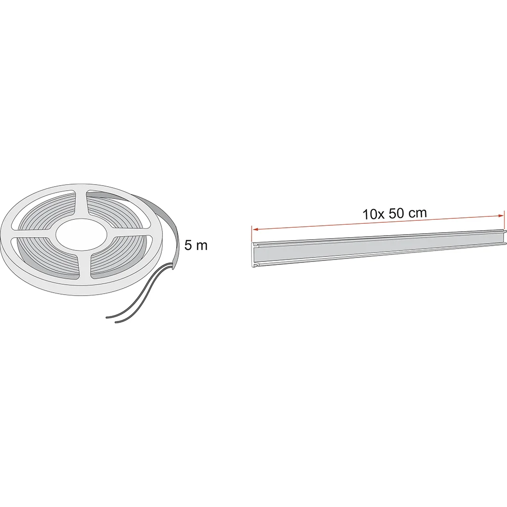 Fiamma Kit Led Strip Awning (F80) - Image 2