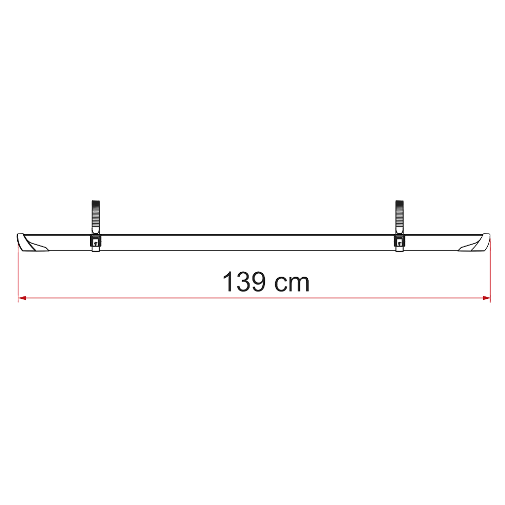 Fiamma Rail Plus XL Deep Black - Image 2
