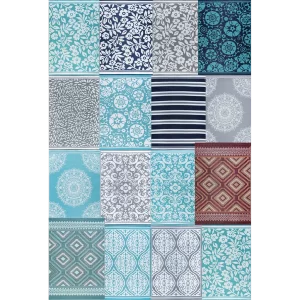 Tangier Deluxe Outdoor Patio Mat (150 x 210)