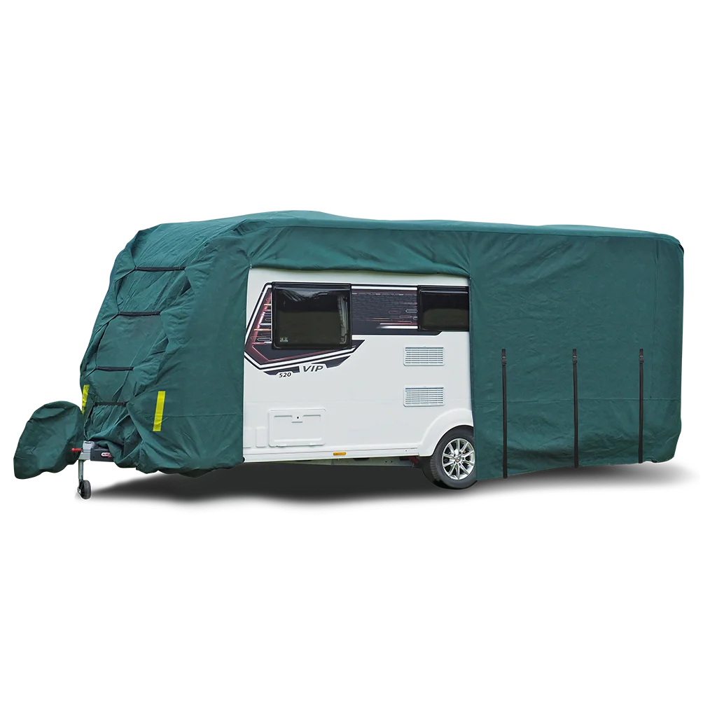 Caravan Cover Max (Medium 14-17ft) - Green - Image 6