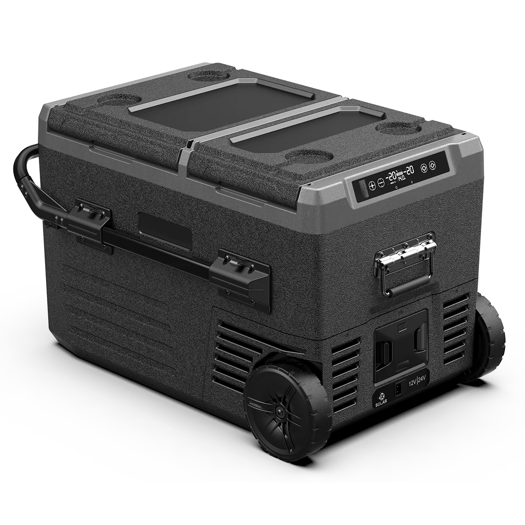 Quest Sisimiut 44L Compressor Coolbox & Freezer - Black