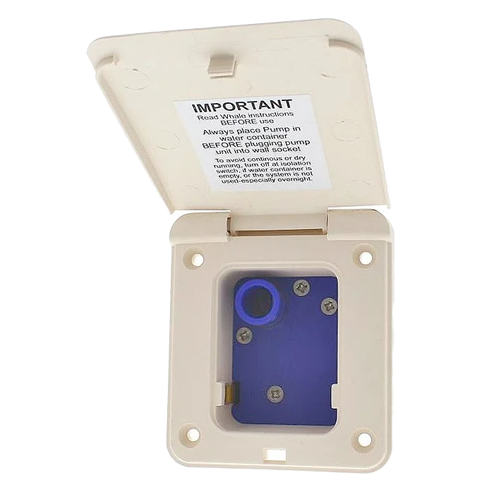 Whale Watermaster Ivory Inlet Socket with Pressure Switch