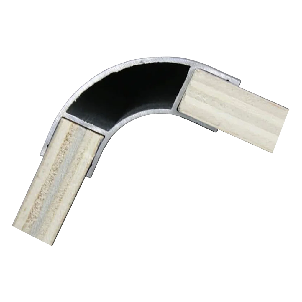 40mm Aluminium Profile Silver (order in multiples of 8)