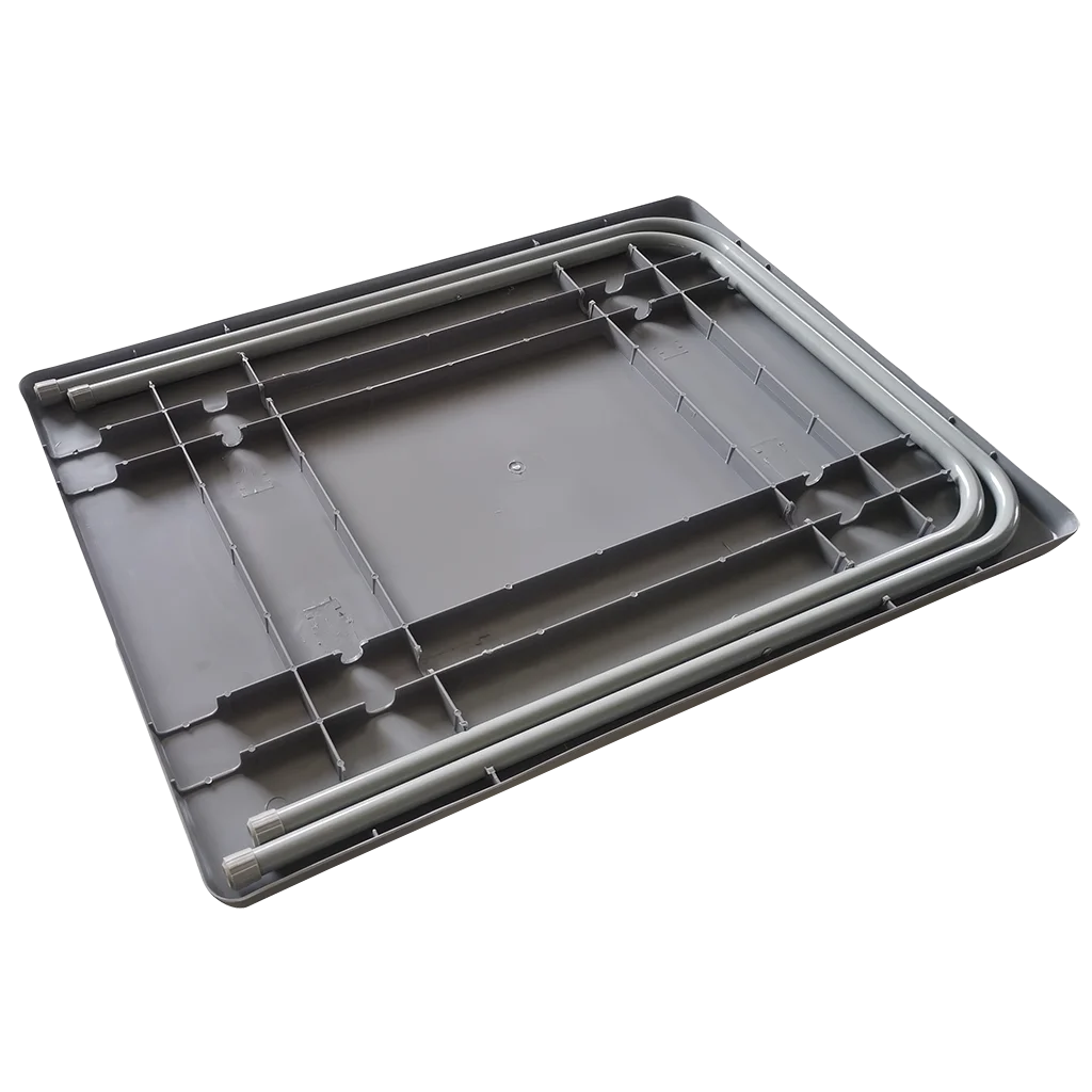 Quest Fleetwood Master Plastic Table - Grey - Image 5