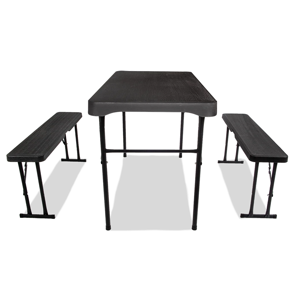 Quest Jet Stream Grassmoor Table & Bench - Image 2