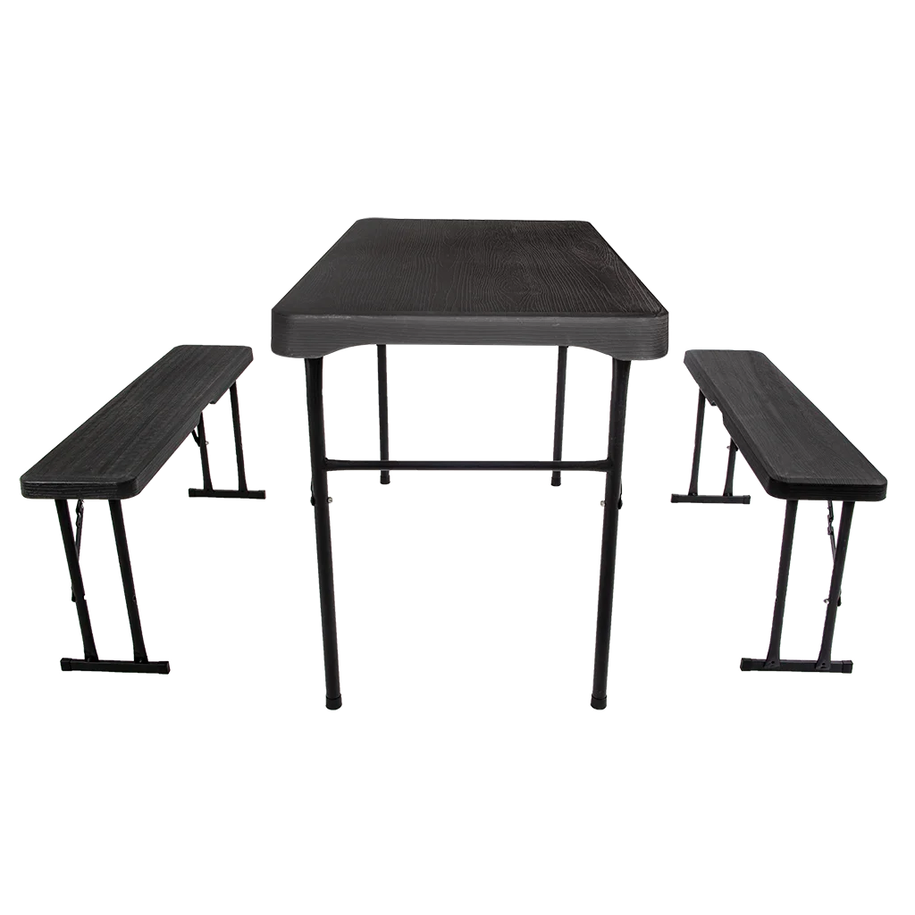 Quest Jet Stream Grassmoor Table & Bench - Image 3