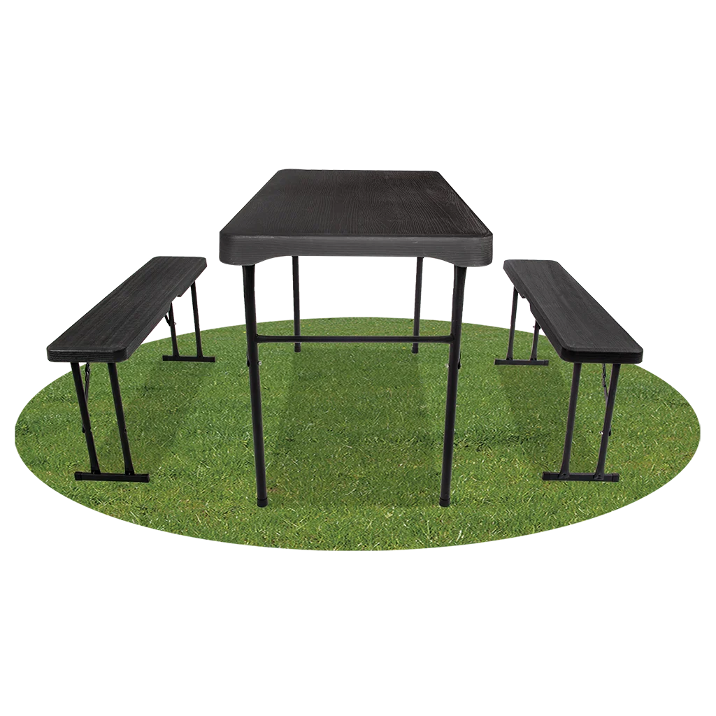 Quest Jet Stream Grassmoor Table & Bench