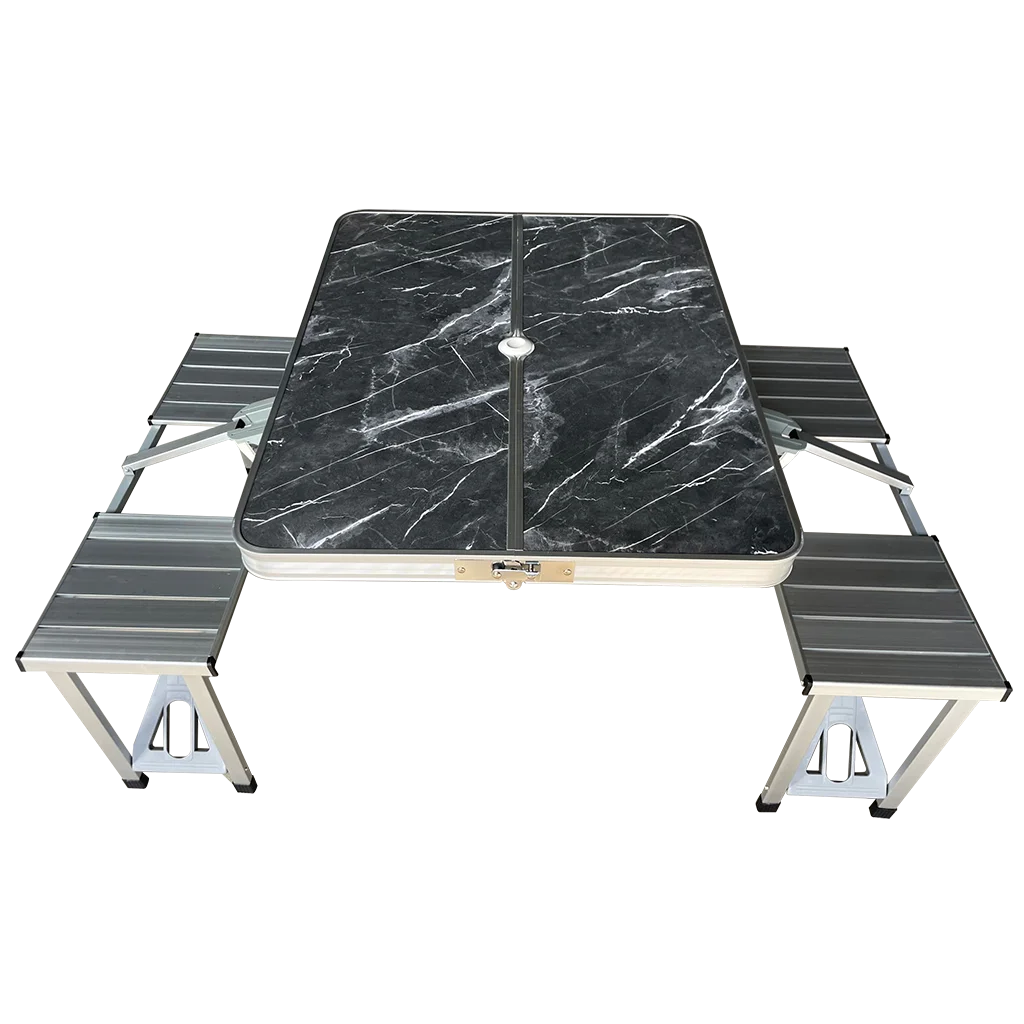 Quest Speedfit Gloucester Deluxe Folding Picnic Set (Onyx Edition) - Image 2