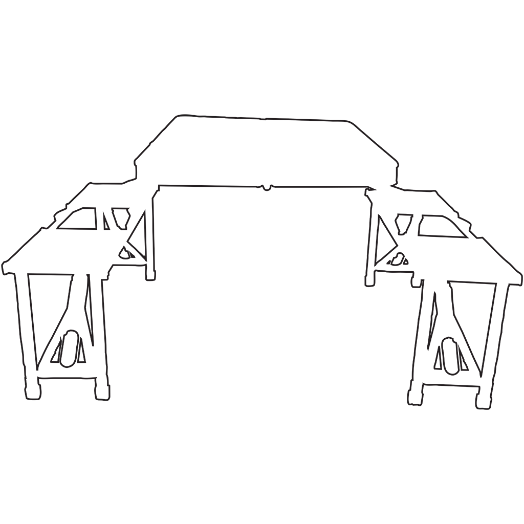 Quest Speedfit Gloucester Deluxe Folding Picnic Set (Onyx Edition) - Image 3