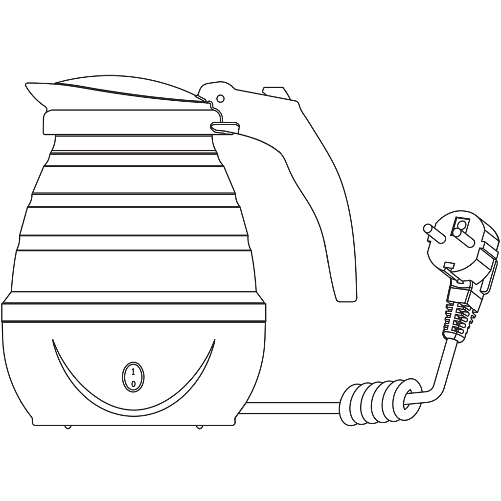 Quest Braunton 0.5L Collapsible Kettle - Image 4